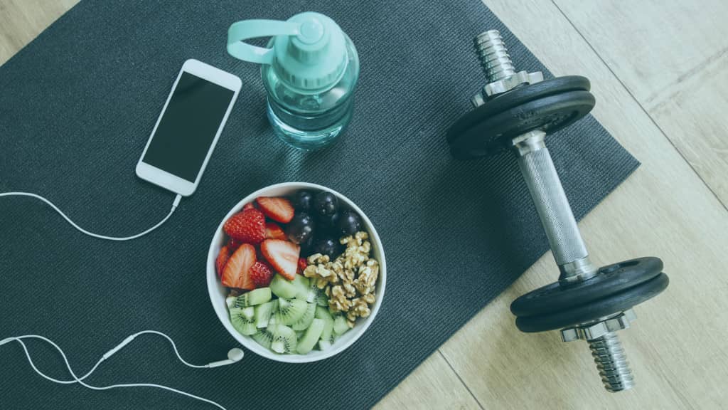 faire du sport et avoir une nutrition saine pour éliminer la cortisone du corps plus rapidement